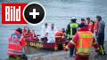 Ausflug wird Albtraum: Zwei Sportboot-Fahrer aus Rhein gerettet