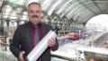 Dresdner Hauptbahnhof: Jetzt macht Herr Bach das Dach